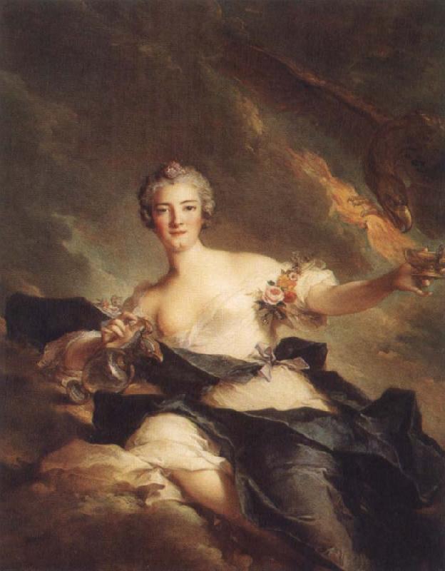 Jean Marc Nattier The Duchesse d-Orleans as Hebe oil painting image
